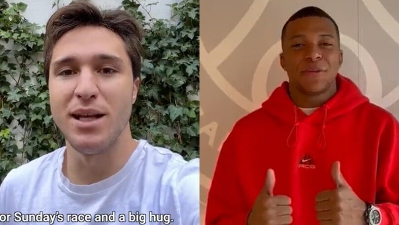 La Juve tifa Bagnaia e Mbappé incoraggia Quartararo: il videomessaggio social