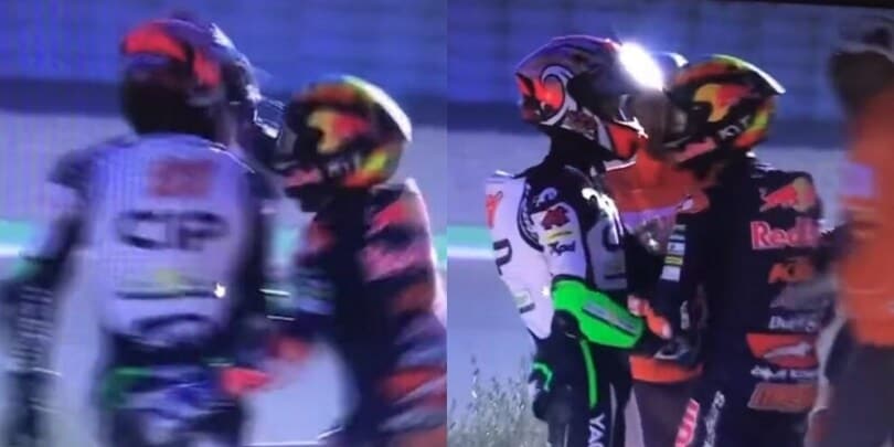 Incredibile a Valencia: rissa e cazzotti tra piloti! FOTO