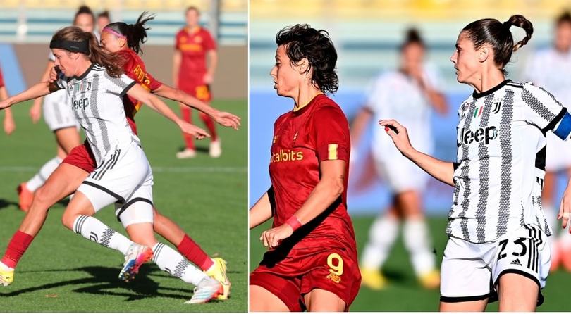 Juventus-Roma, le immagini della finale di Supercoppa femminile