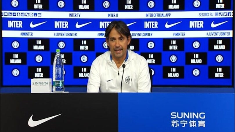 Inzaghi: "Siamo senza Lukaku e D'Ambrosio, Bastoni in forse"