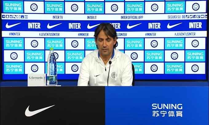 Inzaghi: "Inter, un buon possesso palla per segnare alla Juventus"