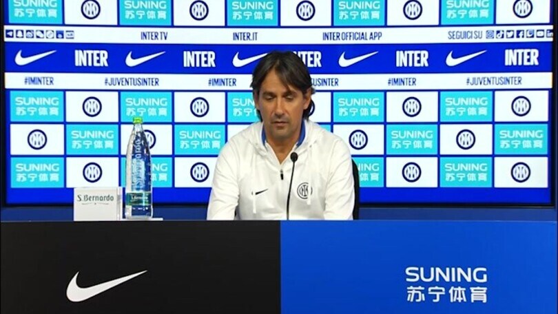 Inzaghi: "Inter, un buon possesso palla per segnare alla Juventus"