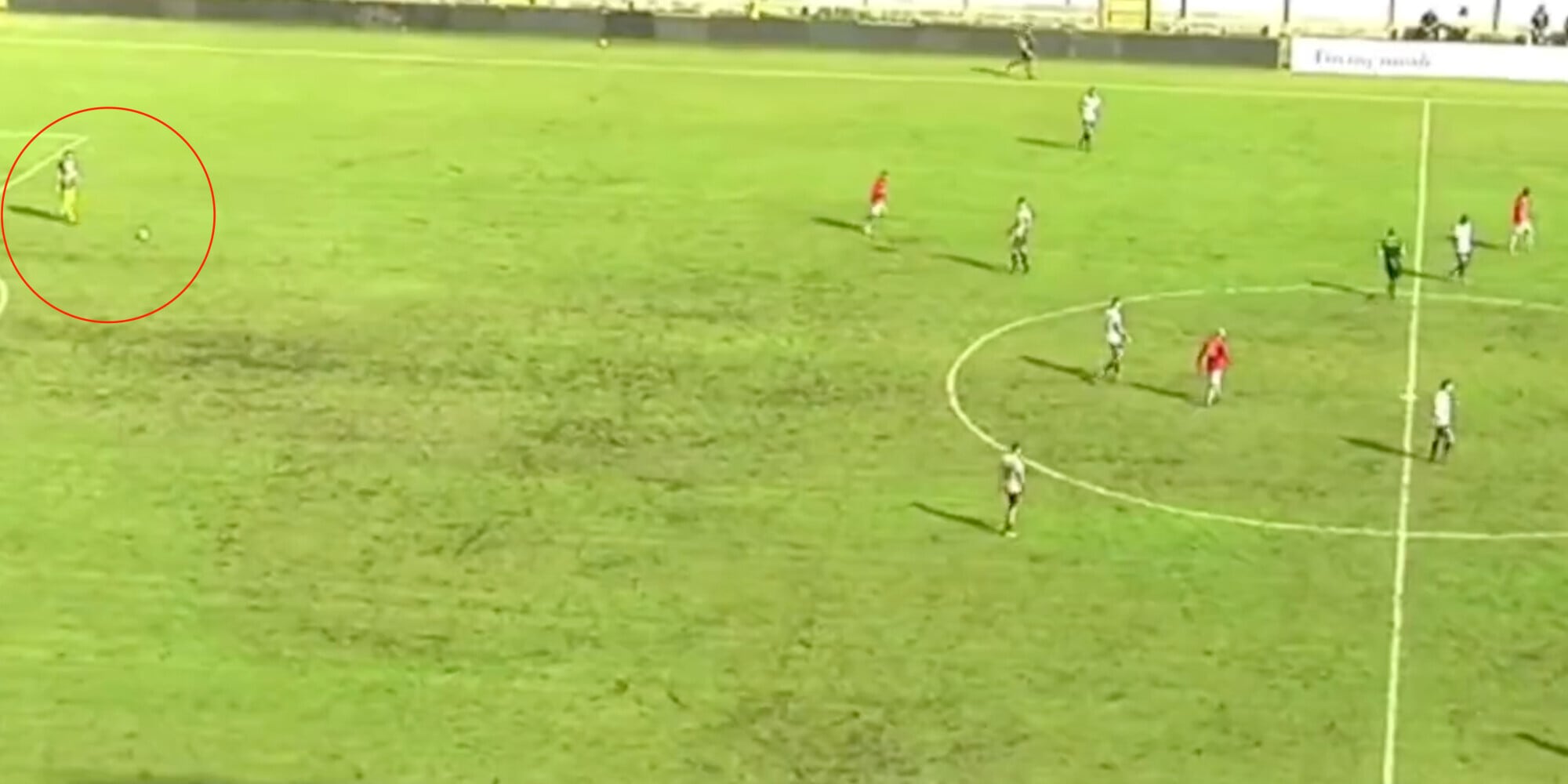 Messina-Monterosi, segna Lewandowski su punizione...Ma è il portiere!