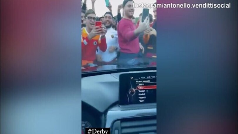 Roma-Lazio: che accoglienza per Venditti