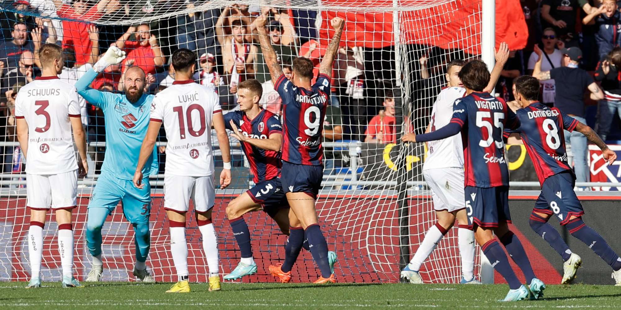 Bologna-Torino, le pagelle: Vlasic fantasma, flop Vojvoda e Radonjic
