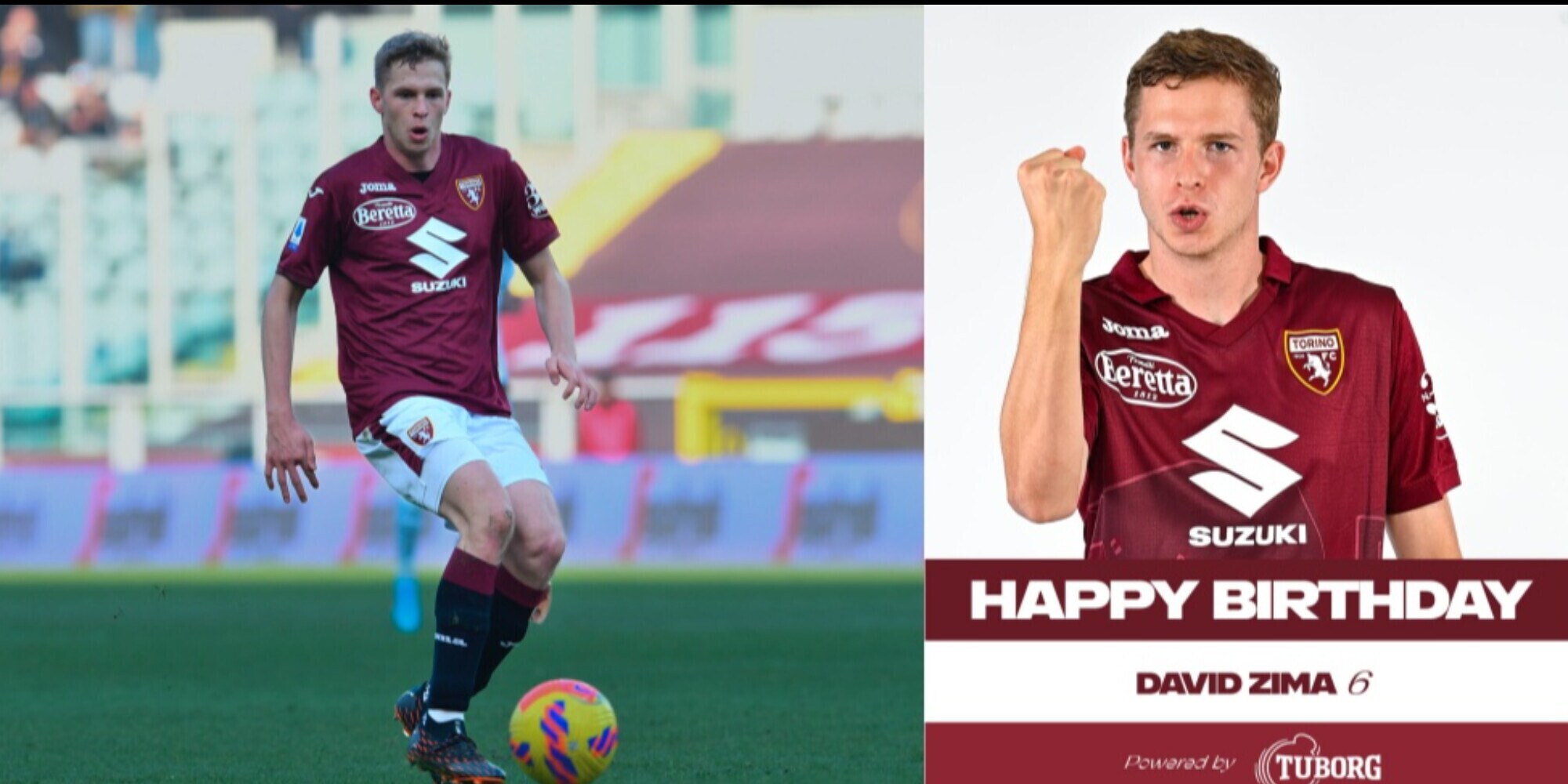Torino, Zima compie 22 anni: gli auguri speciali sui social