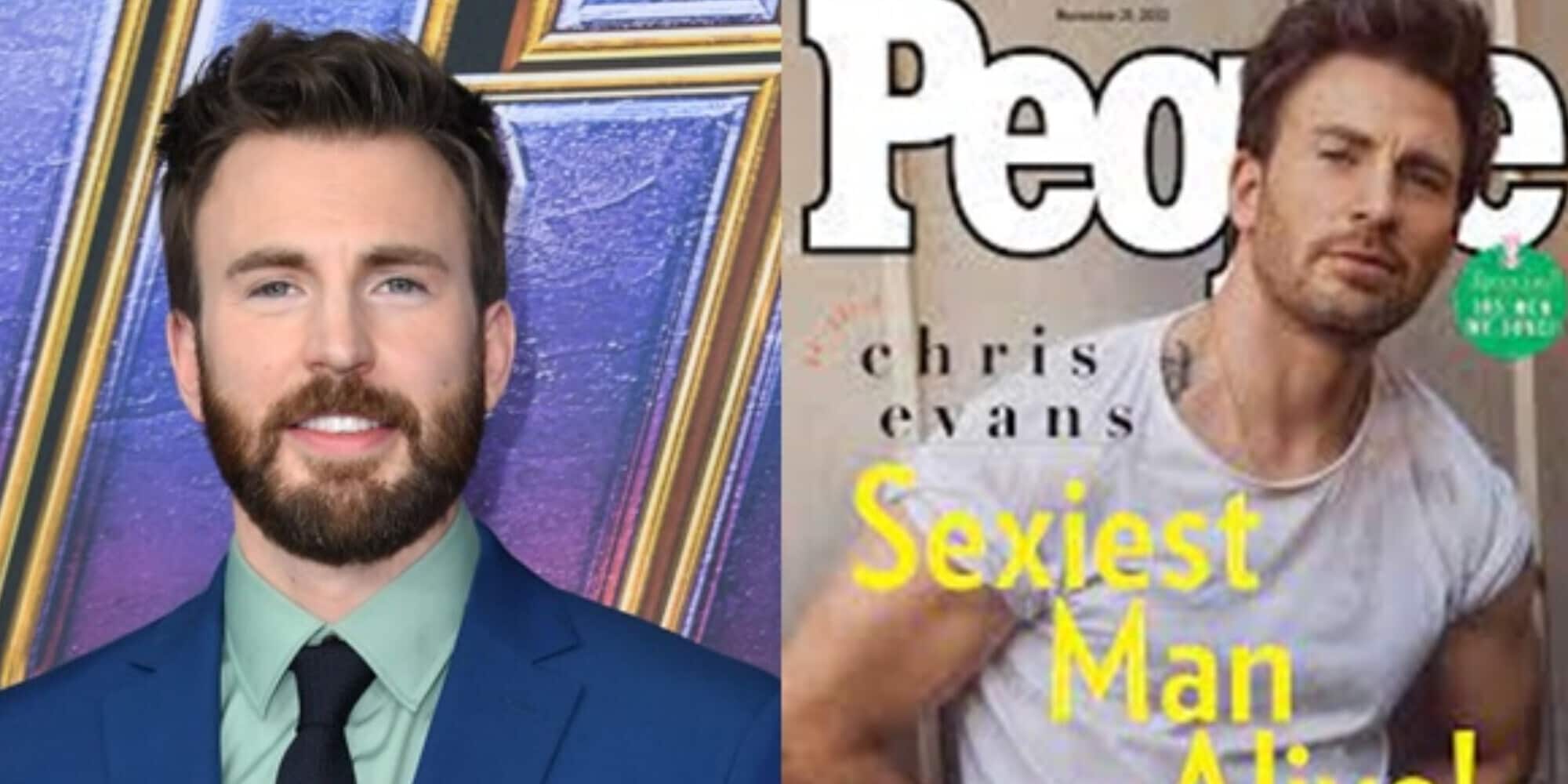 Chris Evans, è Capitan America l'uomo più sexy del 2022