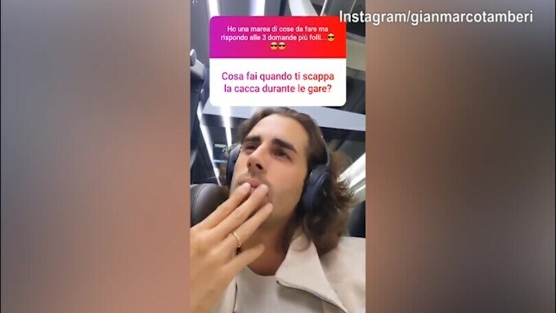 Domande folli per Tamberi, lui risponde a tutto: "Faccio questo durante...."