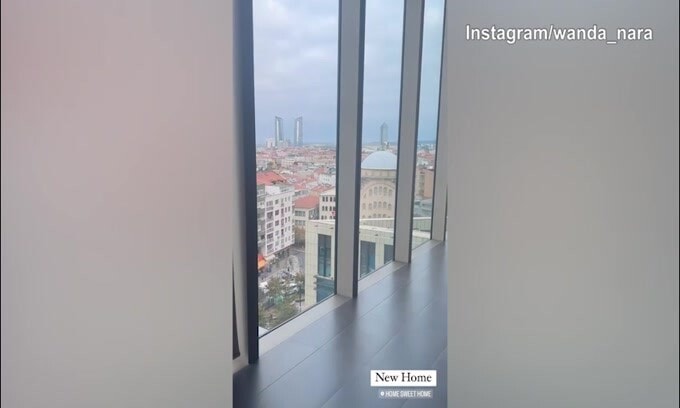 Wanda Nara mostra la nuova casa di Milano
