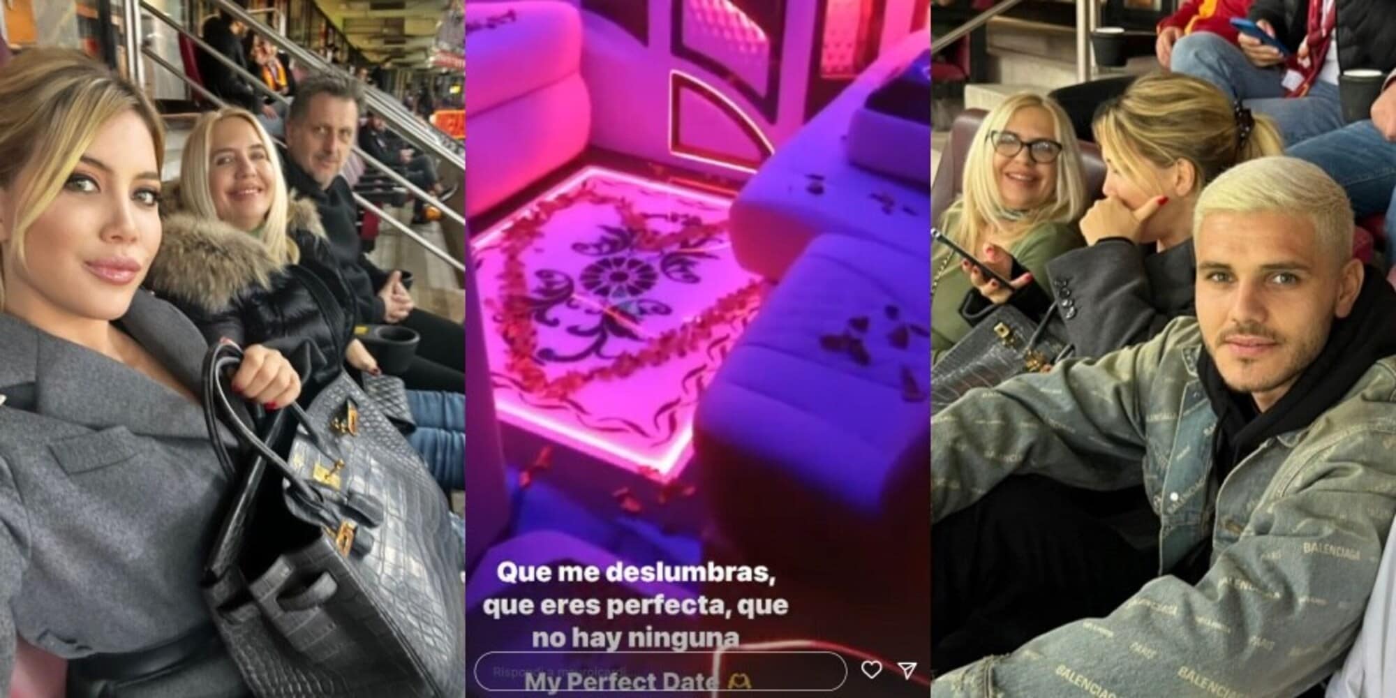 Wanda Nara e Icardi insieme allo stadio, cosa succede?
