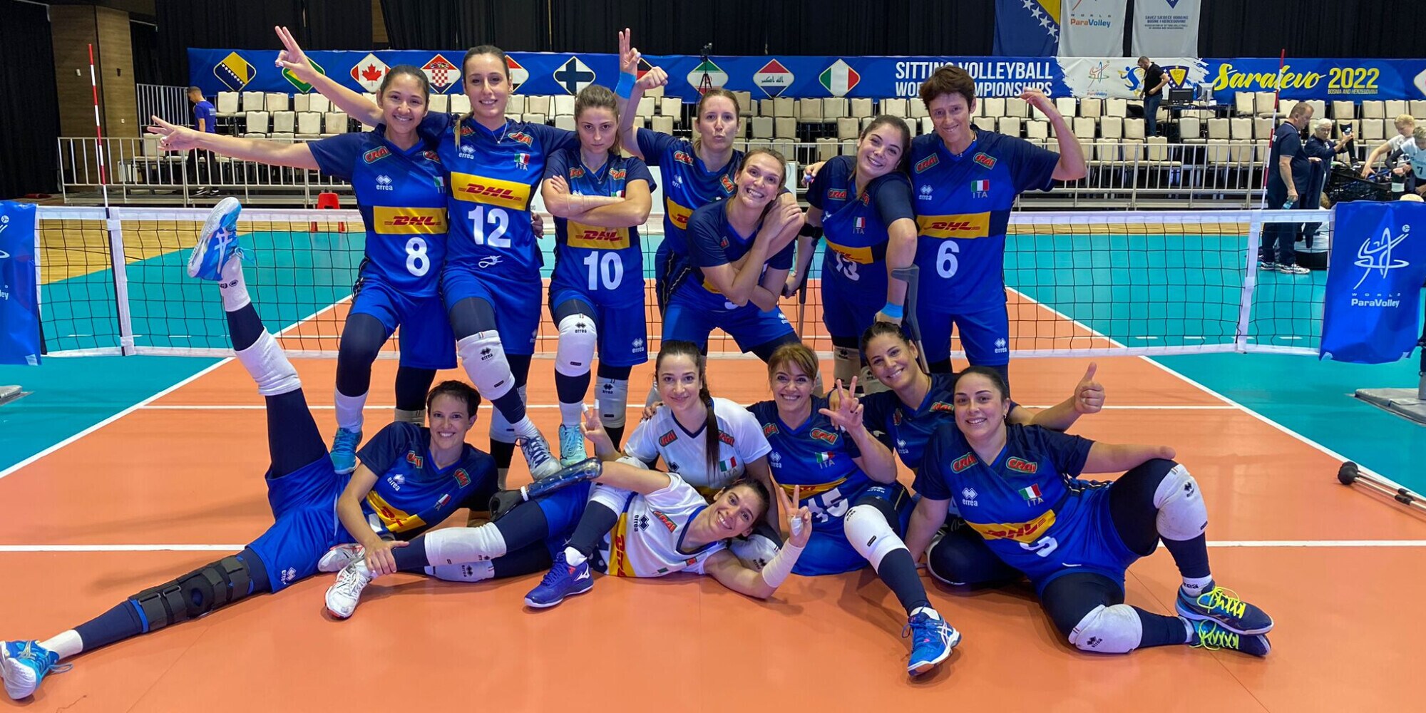 Mondiali Sitting Femminile: l'Italia giocherà per il quinto posto