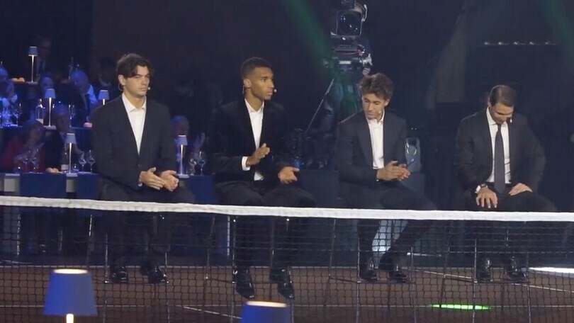 Gran Galà del tennis: Del Piero con Djokovic e soci