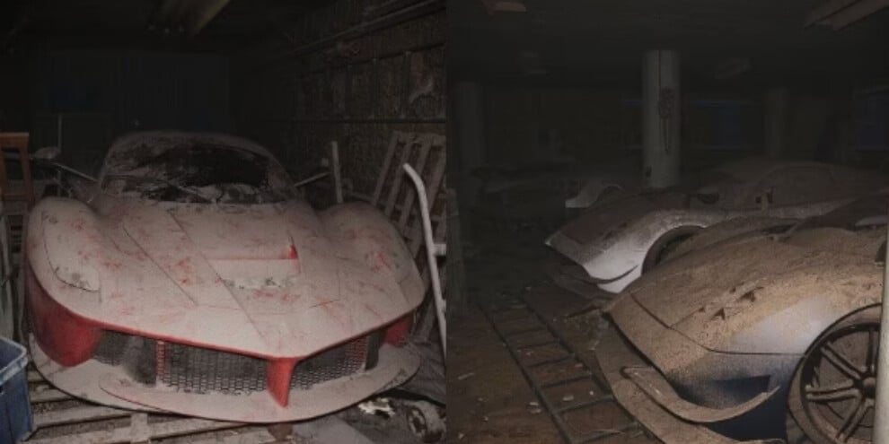 Supercar dimenticate e impolverate: gli effetti della transizione elettrica