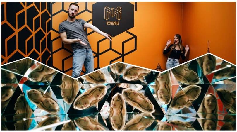 Il Museo delle Illusioni va in scena