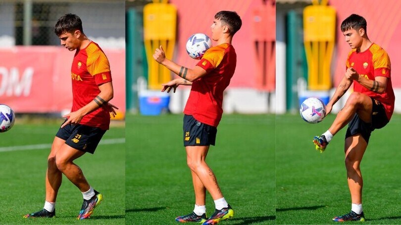 Dybala si scalda: prima il Torino e poi il Mondiale FOTO