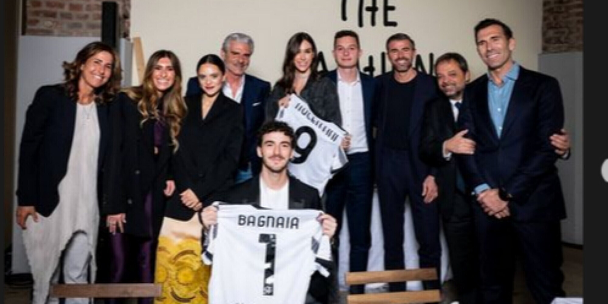 Juventus, Arrivabene porta la maglia n.1 a Bagnaia