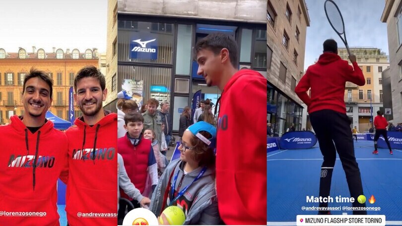 Atp Finals a Torino: intanto gioca Sonego, per strada