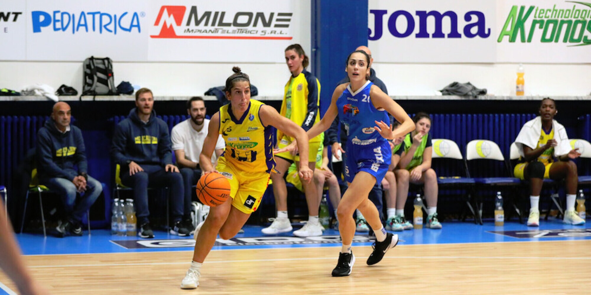 A1 LBF TECHFIND 8° giornata: L'Akronos vince in volata contro Brescia