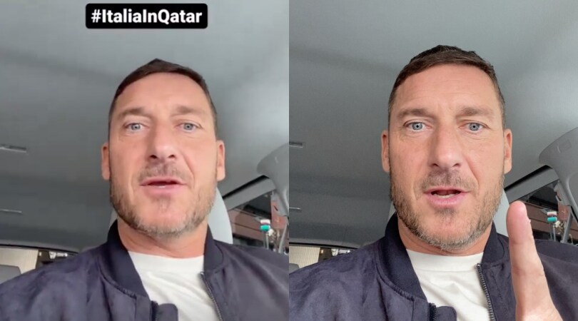 Totti porta l'Italia ai Mondiali? Spunta un messaggio social misterioso