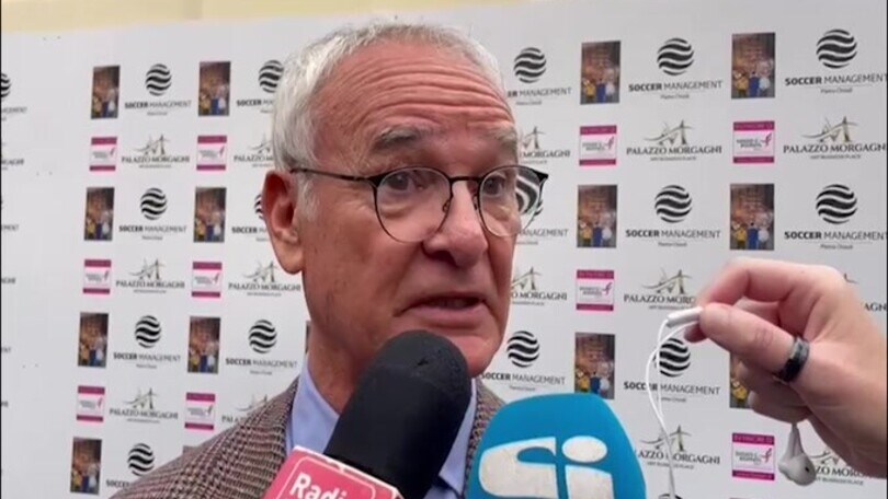 Ranieri: "Napoli e Spalletti, che lavoro. Roma, serve tempo"