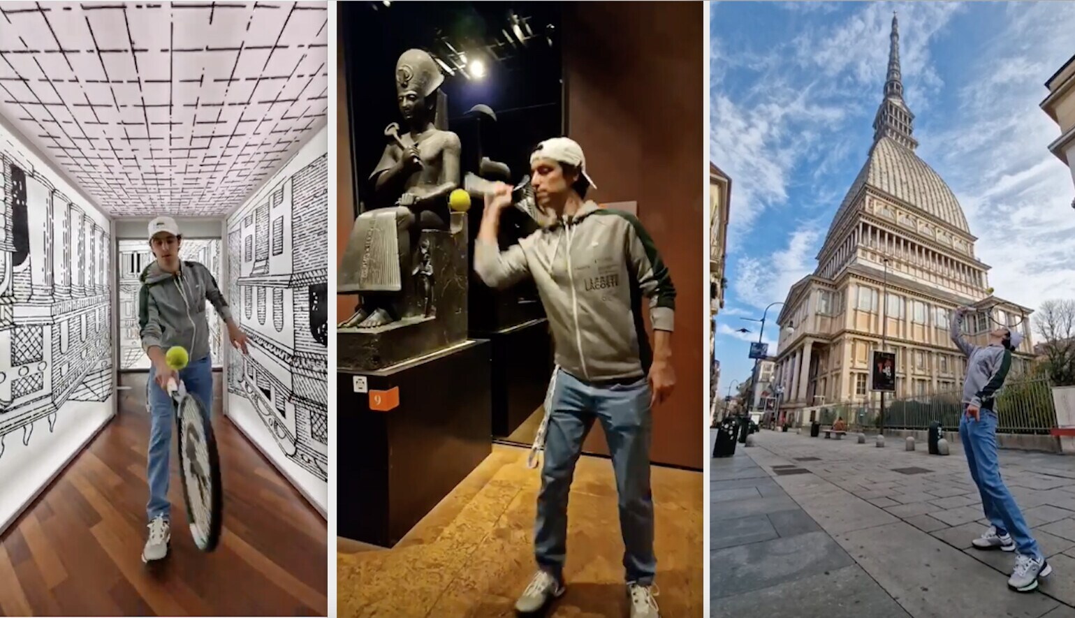Atp Finals Torino: lo show tra il Museo Egizio e la Mole