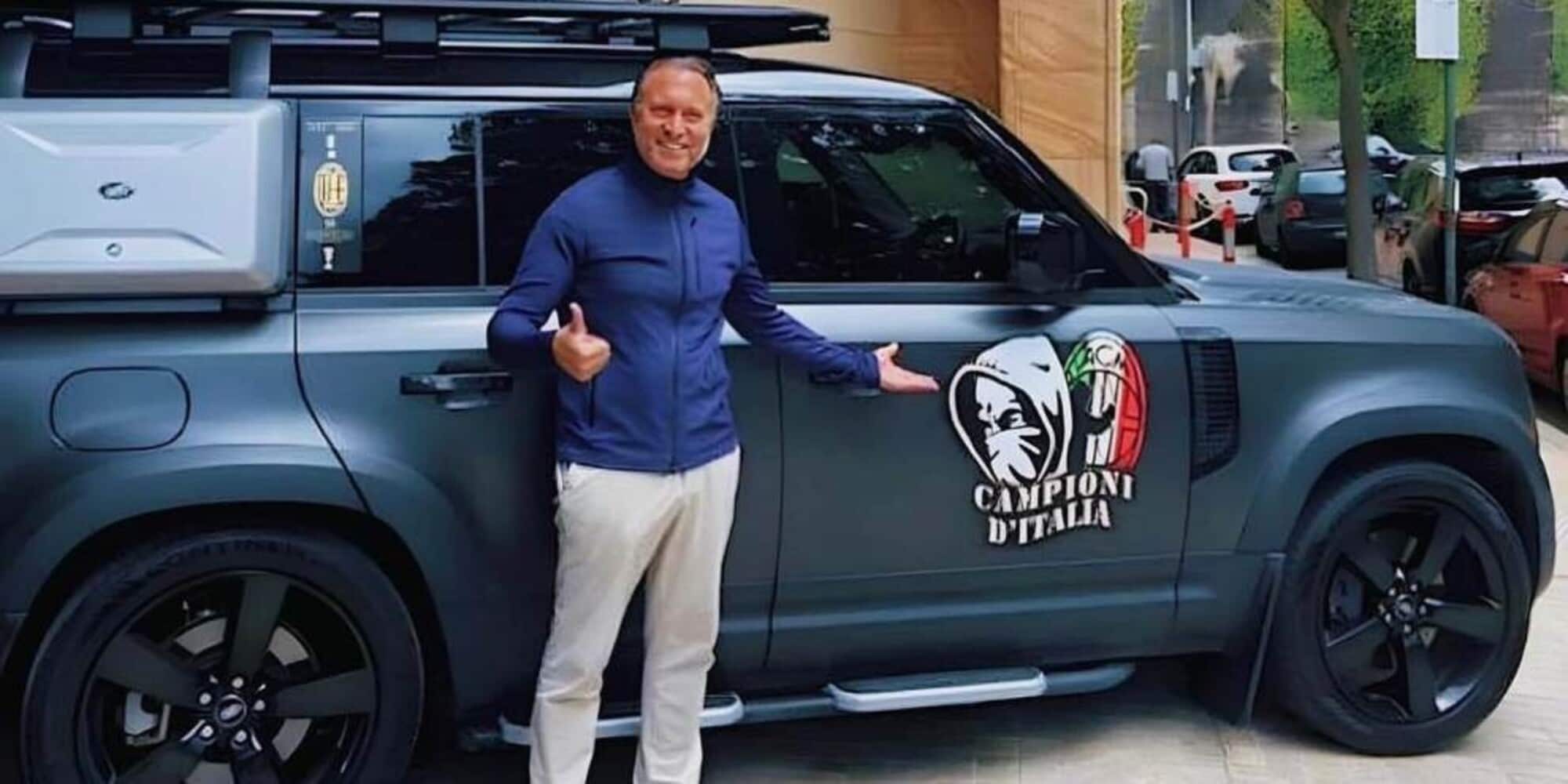 Che sorpresa per Cardinale! A Sidney trova un SUV con il logo dello scudetto del Milan