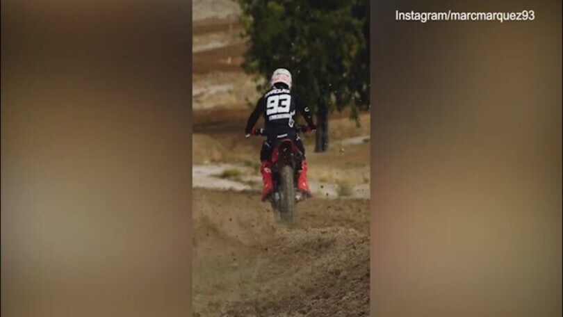 Marquez passione motocross: "Gasssss!"