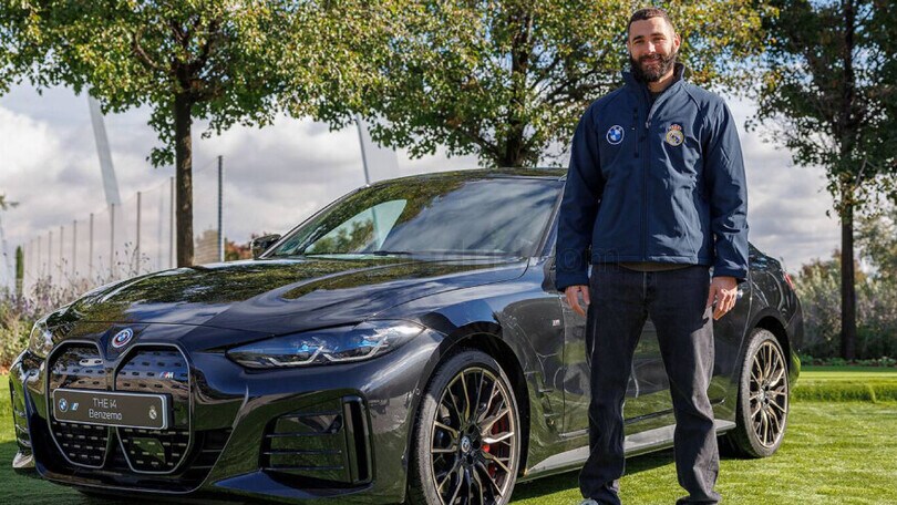I calciatori del Real Madrid scelgono le nuove elettriche BMW