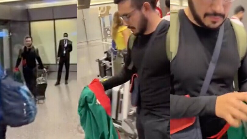 Qatar 2022, tequila di nascosto dai controlli all'aeroporto: l'incredibile video