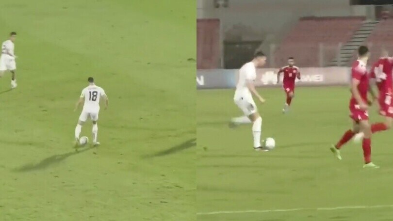 Vlahovic, assist pazzesco a Jovic con la Serbia VIDEO