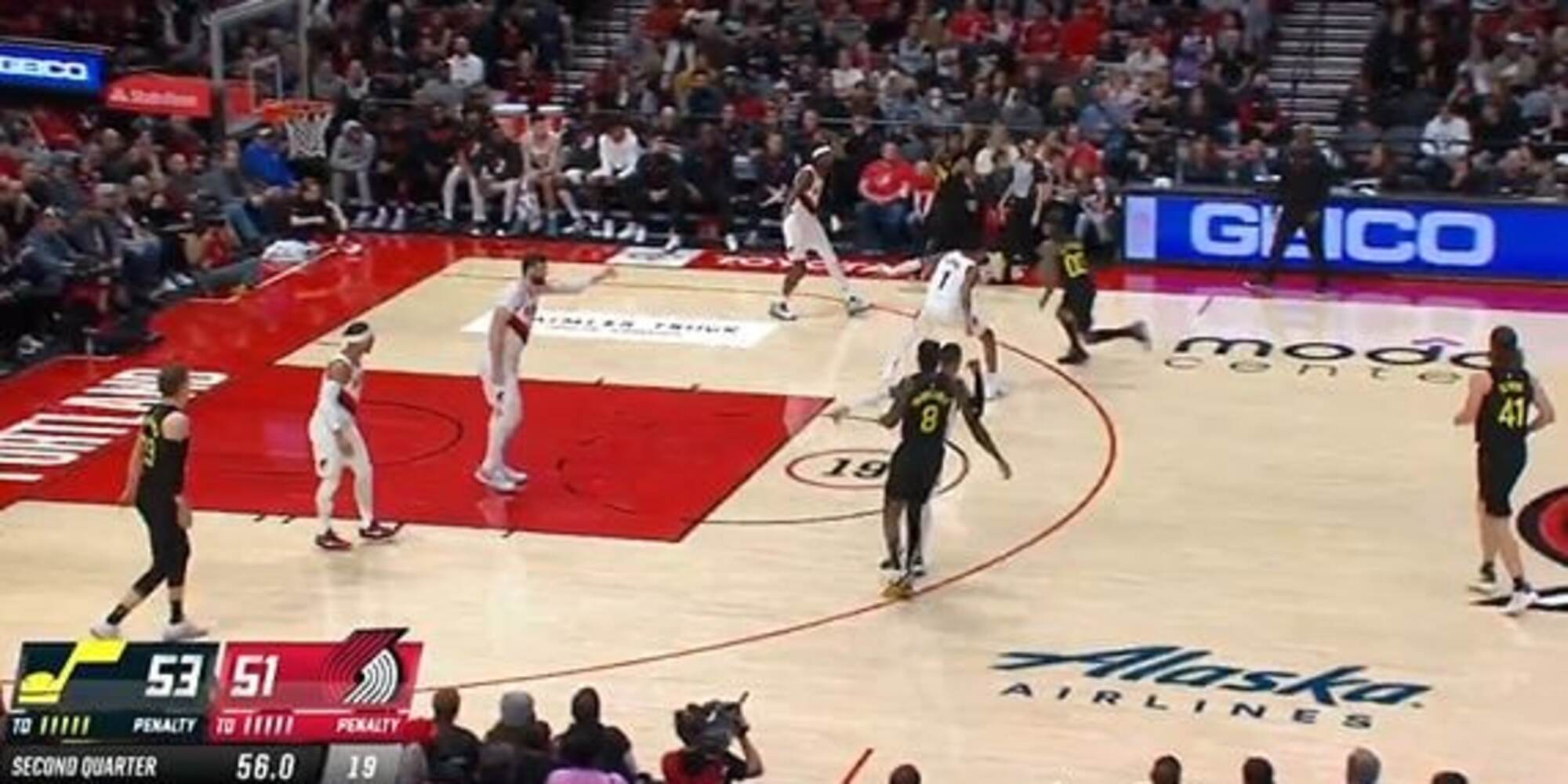 Nba, Utah torna in vetta ad Ovest: vittoria a Portland con Fontecchio in campo