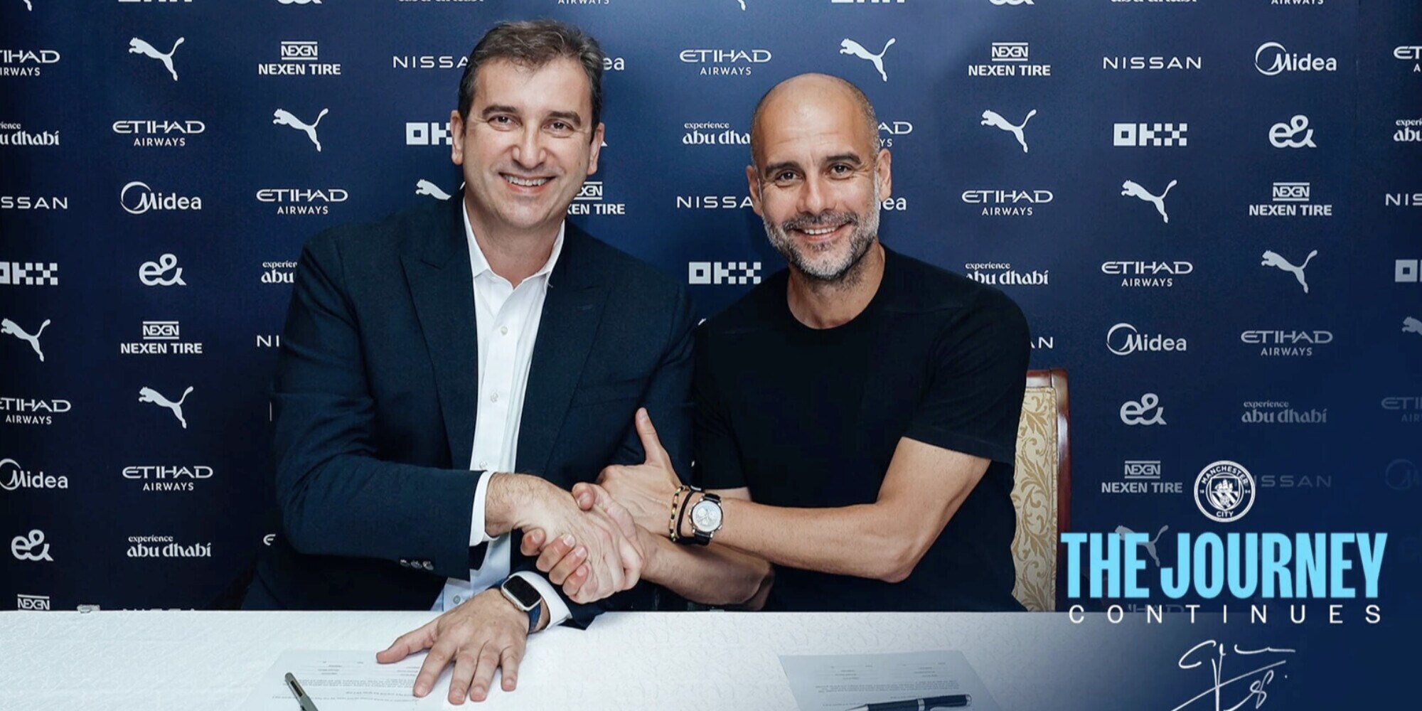 Guardiola, ufficiale il rinnovo con il Manchester City: "Qui sono felice"