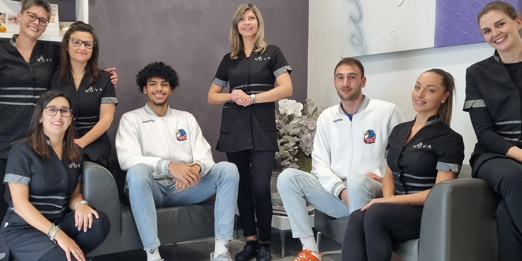 La cura e il benessere di Nova Estetica al fianco del Cuneo Volley