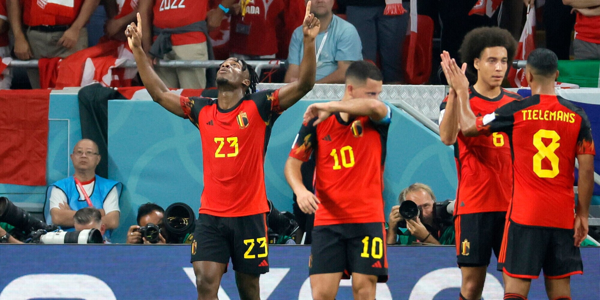Belgio-Canada 1-0: Batshuayi e Courtois regalano la vittoria a Martinez