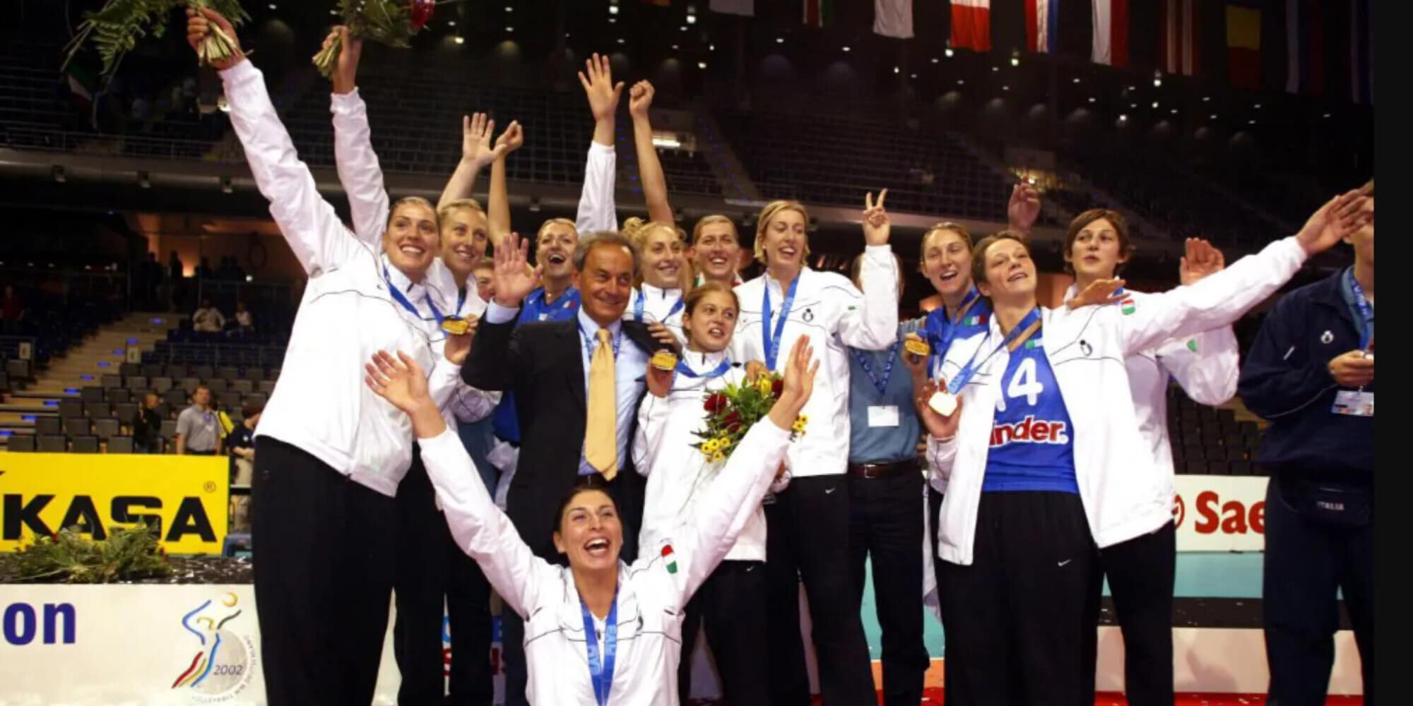 La nazionale Femminile 2002 entra nella Hall Of Fame
