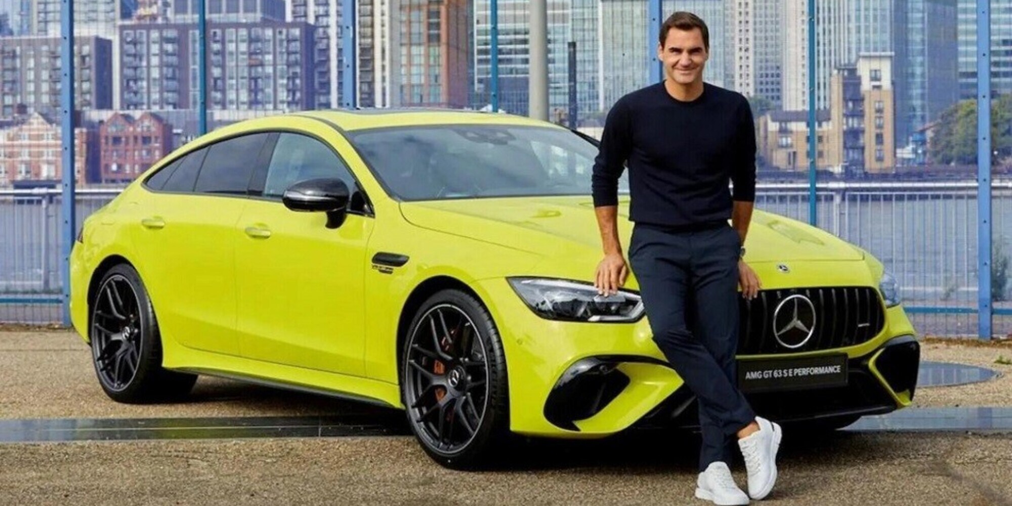 All'asta la Mercedes-AMG da 200.000 euro di Federer