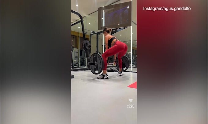 Lady Lautaro va in palestra... anche a Doha!