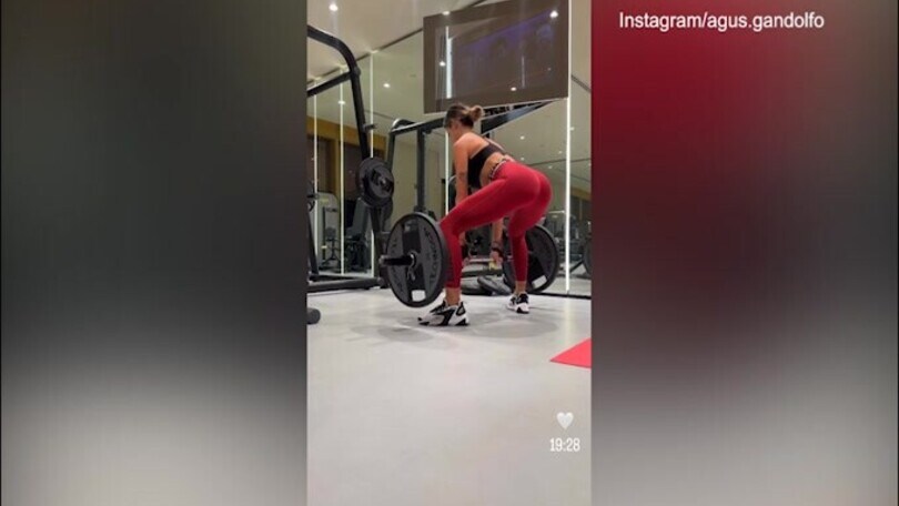 Lady Lautaro va in palestra... anche a Doha!