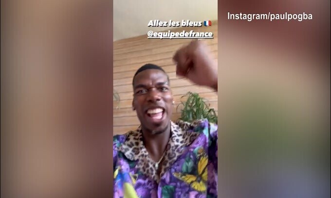 Pogba, che grinta dopo la vittoria francese
