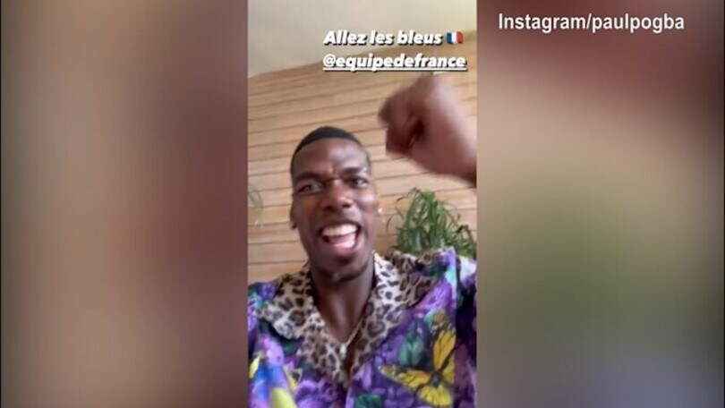 Pogba, che grinta dopo la vittoria francese
