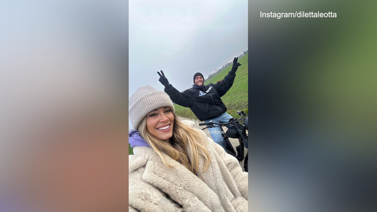 Diletta Leotta e Karius innamorati: ecco le immagini di una domenica romantica