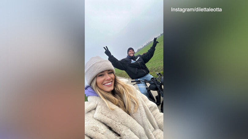 Diletta Leotta e Karius innamorati: ecco le immagini di una domenica romantica