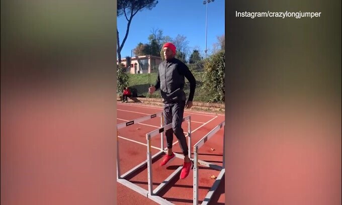 Jacobs si allena a ritmo di trap: il video sui social elettrizza!
