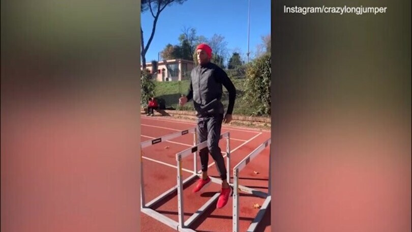 Jacobs si allena a ritmo di trap: il video sui social elettrizza!