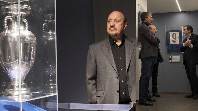 Benitez a Coverciano: visita al Museo del Calcio