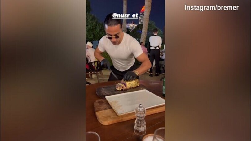 Brasile, a cena da Nusr-Et c'è....Bremer