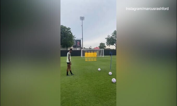 Inghilterra, Rashford "svela" il motivo del gol al Galles