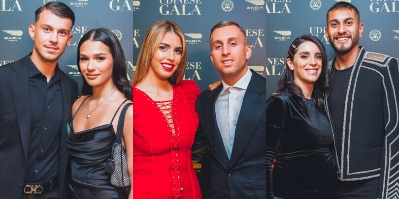 Festa Udinese per i 126 anni: i look dei giocatori e delle compagne