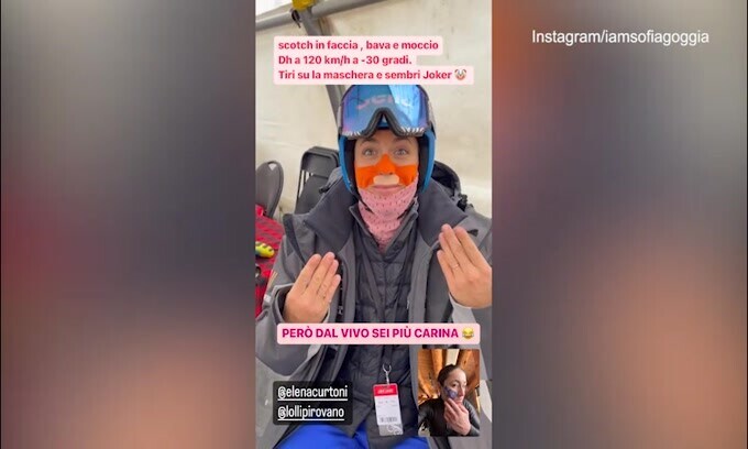 Sci, Goggia-Curtoni: il siparietto social è divertente!