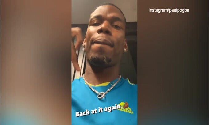 Juve, Pogba si allena a ritmo di musica: ecco il messaggio per i tifosi